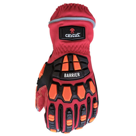 CESTUS Work Gloves , Deep III Barrier #1002 PR X1 1002 S